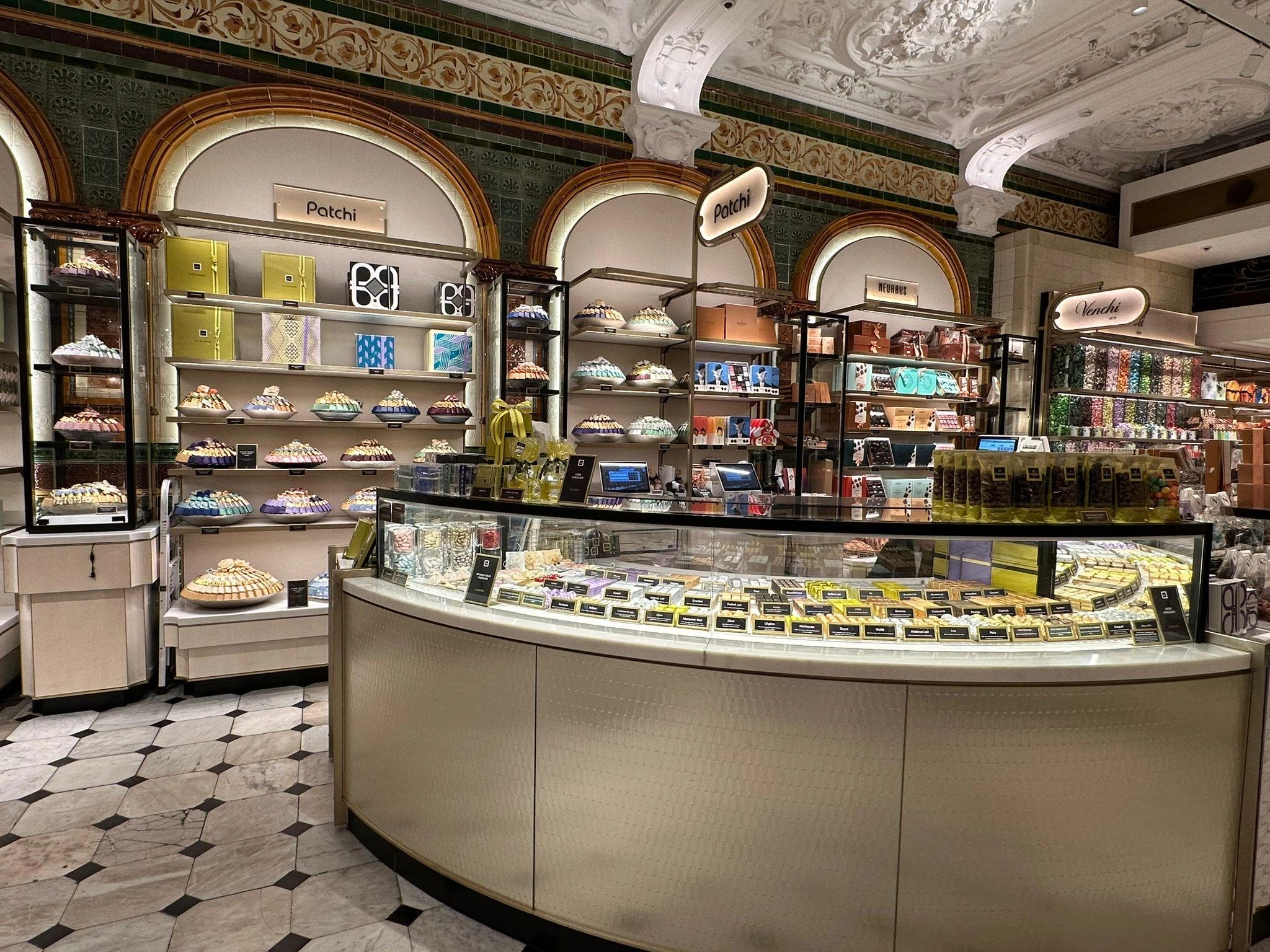 As Patchi expands globally, its chocolate creations make a mark in Europe. The brand has established itself in Harrods, offering the world's most prestigious box of chocolates for £5000.