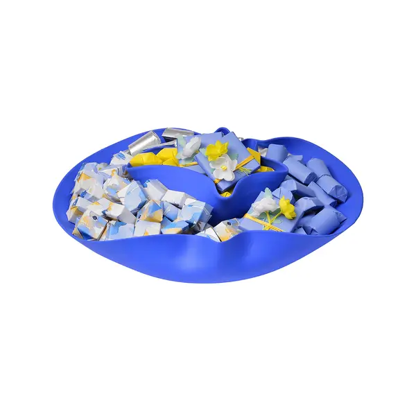 2000g Blue Ceramic Bowl Spring Chocolate  Arrangement 