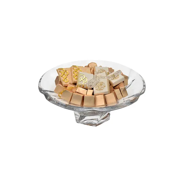 1150g Clear Crystal Bowl, Hajj Collection