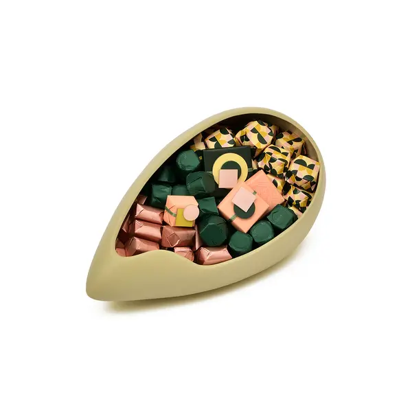 1000g, Ceramic Bowl, Fall Chocolate Arrangement