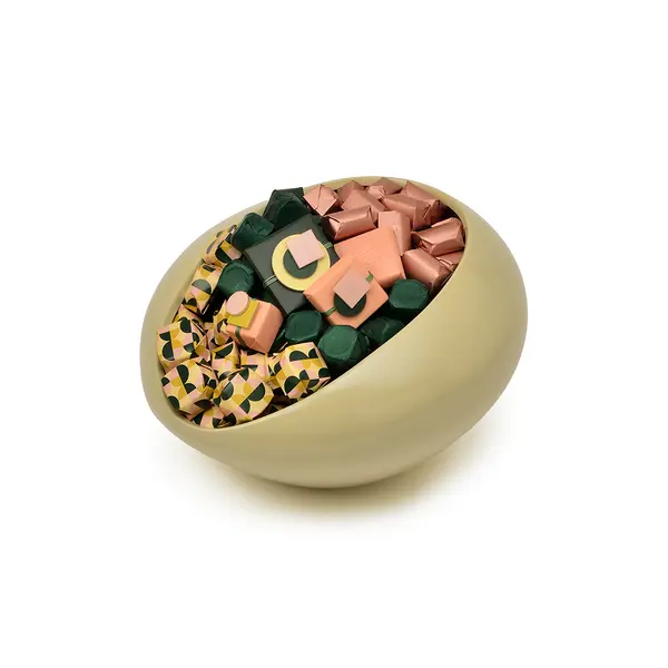1150g, Ceramic Bowl, Fall Chocolate Arrangement