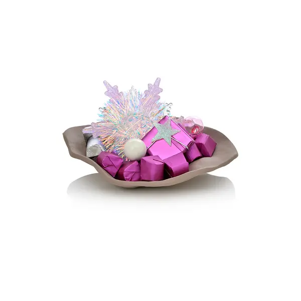 400g Metal Bowl, Christmas Chocolate Arrangement