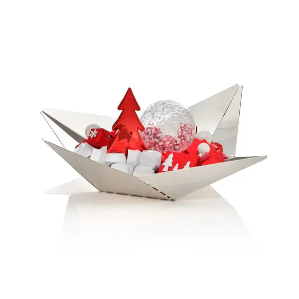 1100g Silver-Plated Centerpiece, Christmas Chocolate Arrangement