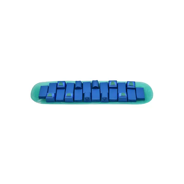 350g, Resin Long Plate, Spring Chocolate Arrangement
