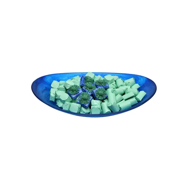 1500g, Resin Wide Bowl, Spring Chocolate Arrangement