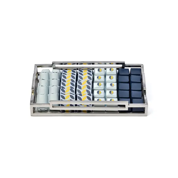 650g, rectangular Silver Tray, Fall Collection 