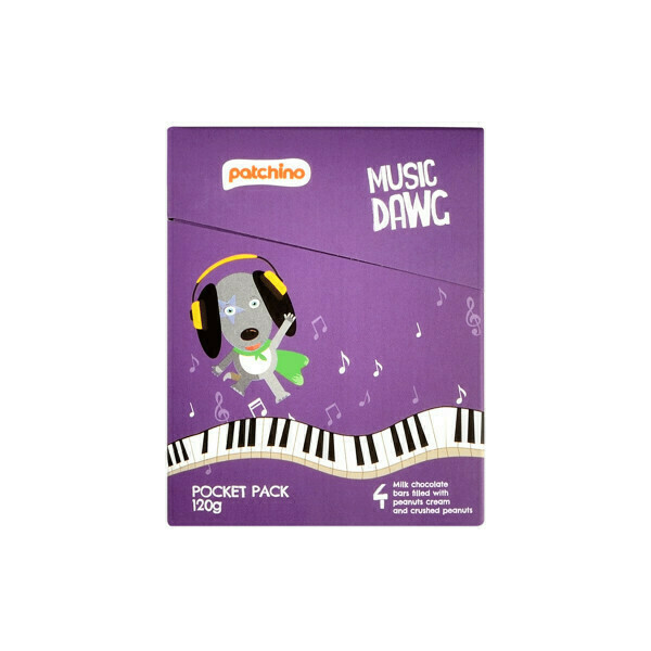 Box of 4 pieces Music Dawg Pocket Pack