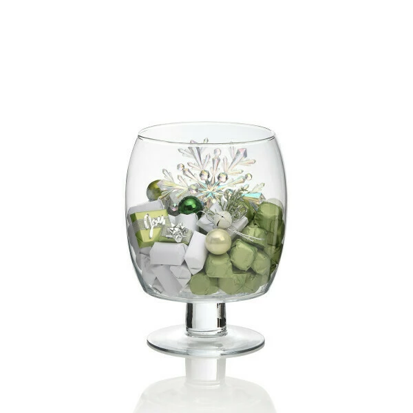 750g Glass Vase - Christmas Chocolate Gift Arrangement