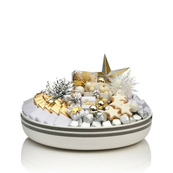 3100g White Porcelain Centerpiece Christmas Chocolate Gift