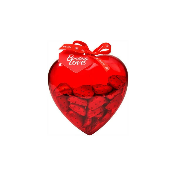 علبة 180g على شكل قلب احمر