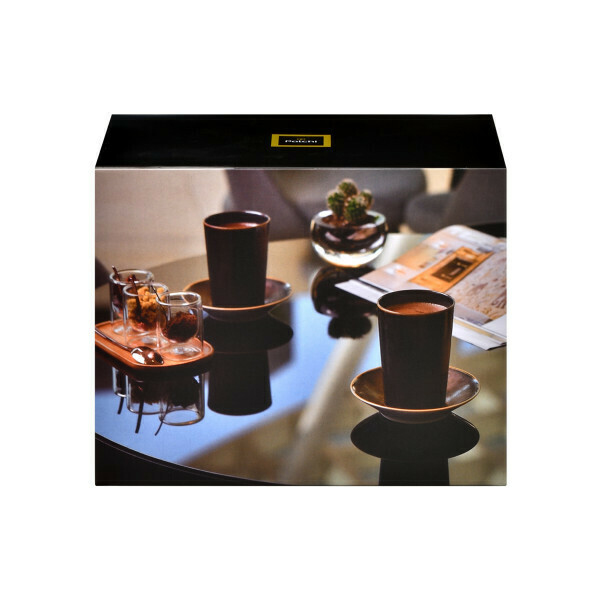 Hot chocolate cups gift with 480g dragées