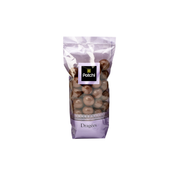 Sac de Dragées Noisettes Chocolat Lait - No Added Sugar, 250g