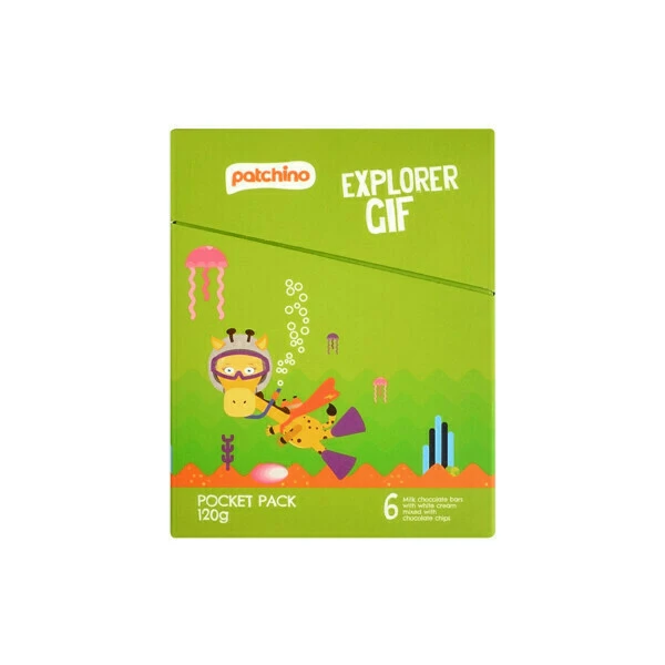 Box of 6 pieces Explorer Gif Pocket Pack
