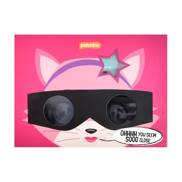 Box of 6 pieces Fab Kat Four Eyes Glasses Gift
