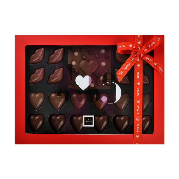 Box of 20 Pieces Love Window with Love Bar