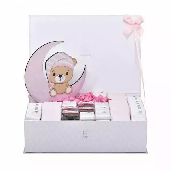 460g Playful Baby Girl Small Hospital Box
