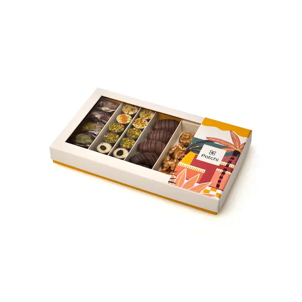 See-Through Box with 320g Tasali Selection, Eid Gift 