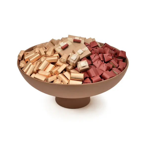 2250g Ceramic Footed Bowl, Eid Arrangement