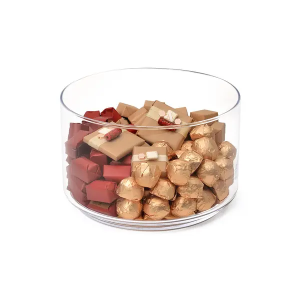 1450g Clear Glass Bowl, Eid Arrangement