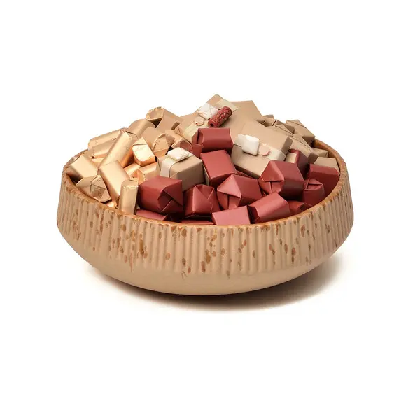 950g Round Ceramic Tray, Eid Arrangement