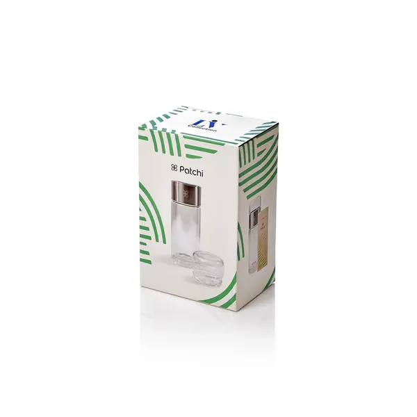 Glass Tea Infuser Bottle with 160g of Chocolate, Liv Collection 