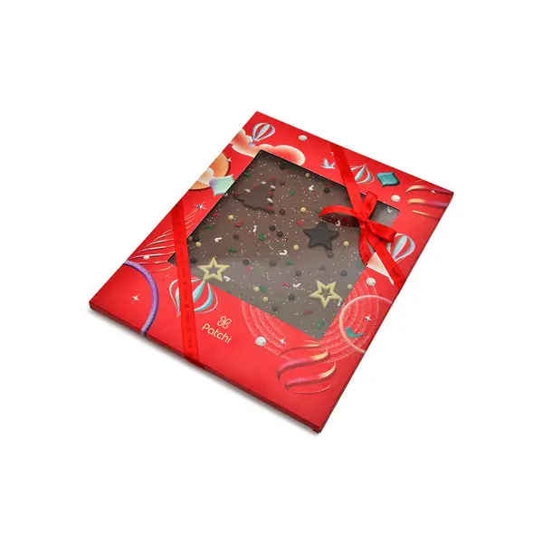 Crunchy Chocolate Block, Christmas Edition