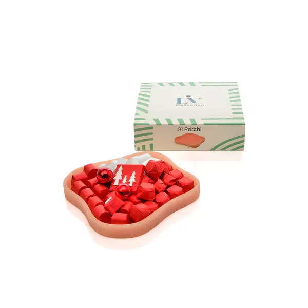Stylish Resin Tray with 315g of Chocolate, Liv Collection 
