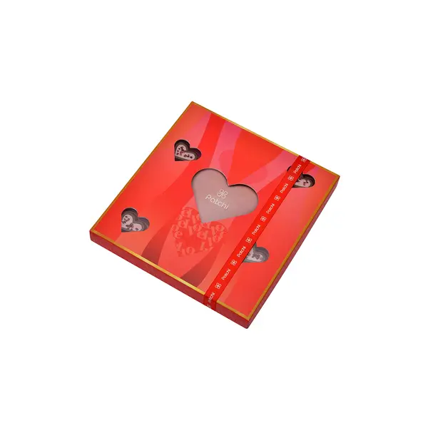 245g of Unwrapped Chocolate Hearts, Valentine's Collection