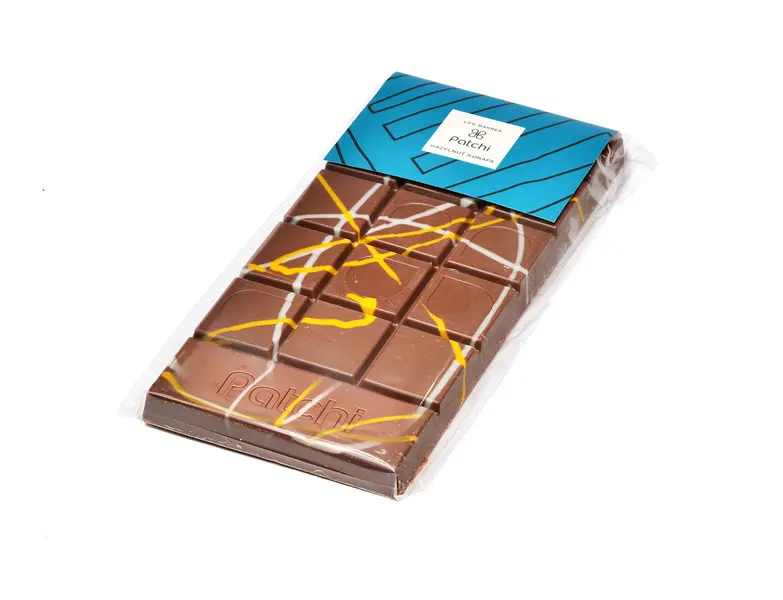 Hazelnut Kunafa Chocolate Bar, 200g