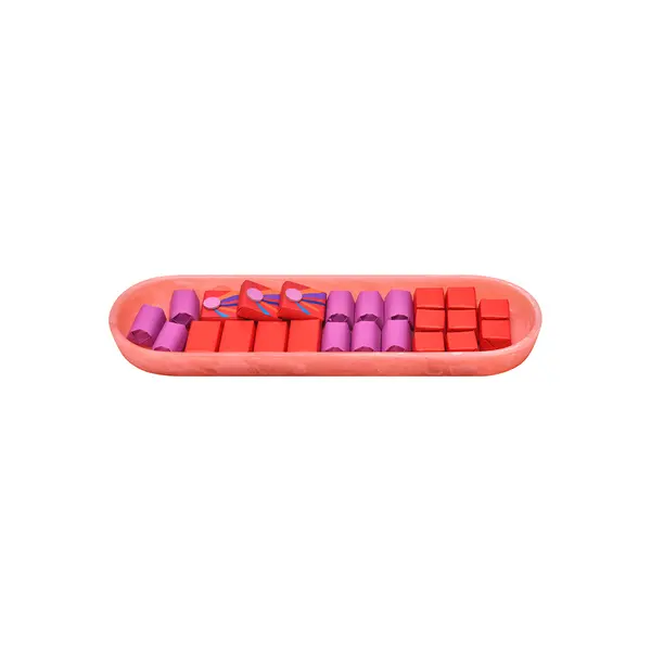 370g, Pink Resin Tray, Summer Chocolate Arrangement 