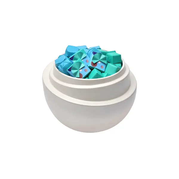 675g, White Ceramic Bowl, Summer Chocolate Arrangement 