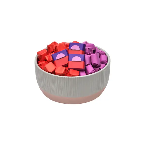 615g, Ceramic Bowl, Summer Chocolate Arrangement 