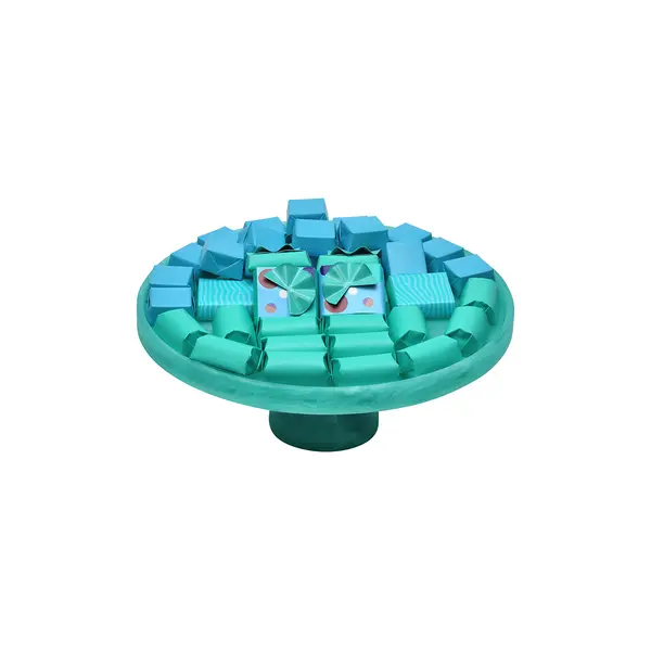 620g, Footed Resin Bowl, Summer Chocolate Arrangement 