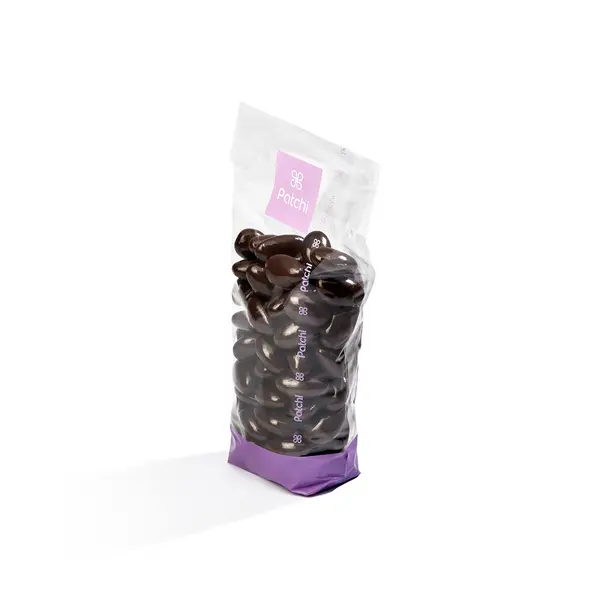 Bag of 250g, Les Dragées, Almond Dark, No Added Sugar