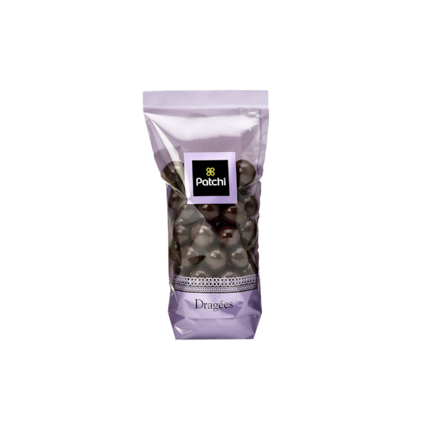 Sac de Dragées Noisettes Chocolat Noir - No Added Sugar, 250g