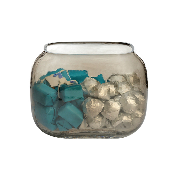 600g Colored Glass Bowl, Chocolate Arrangement