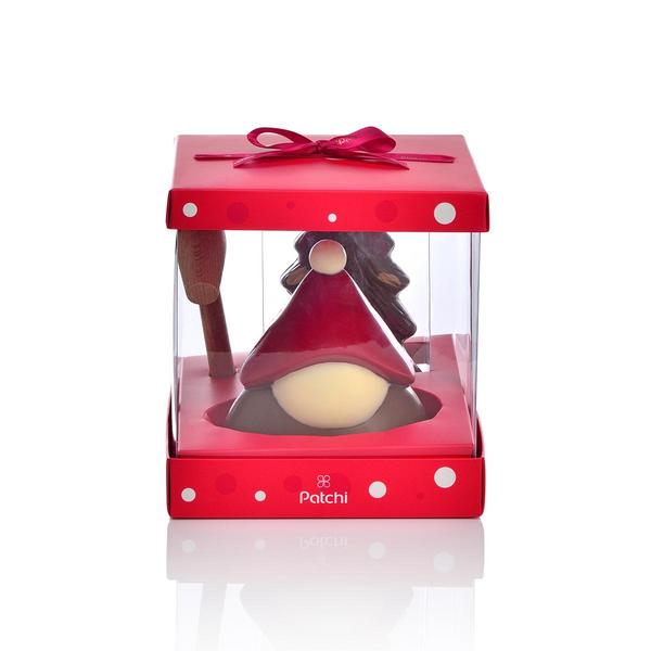 225g Santa  Chocolate Figurine With Chocolate Tree and Hammer