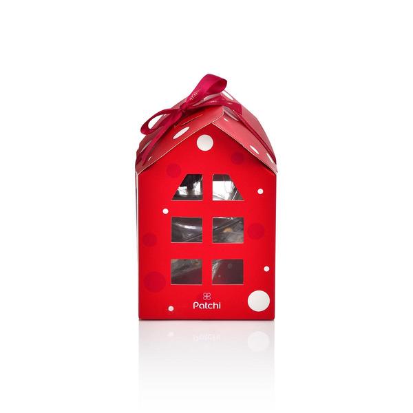 Lovely House Box With 245g Chocolate, Cookies & Treats