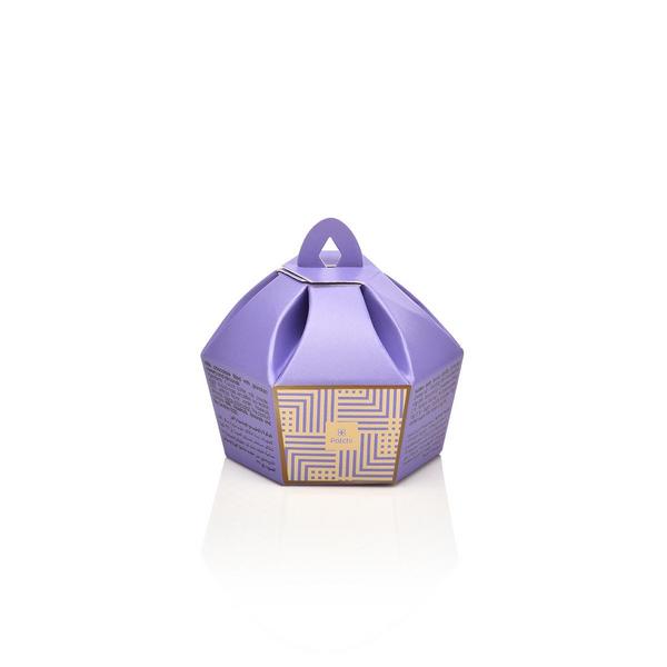 Colored Mini Lantern Box With 2 Pieces of Amandine, Ramadan Gift