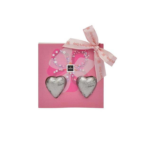 Mother's Day Card With 2 Pieces Of Heart Chocolate