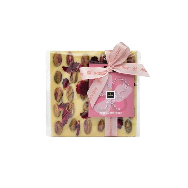 Mother's Day Bar - White Chocolate With Pistachio And Rose, 110g