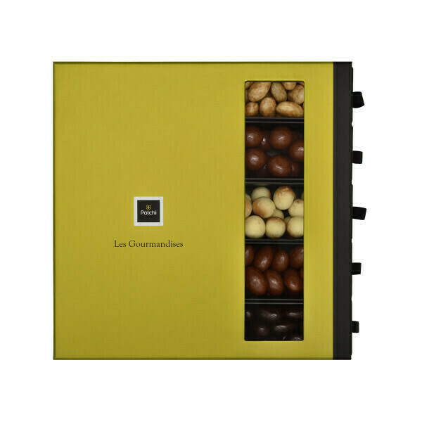 Box of 1kg Les Gourmandises Chocolate Jordan Almonds