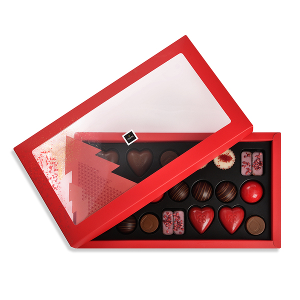 Box of 20 Pieces Unwrapped Chocolates Christmas Gift