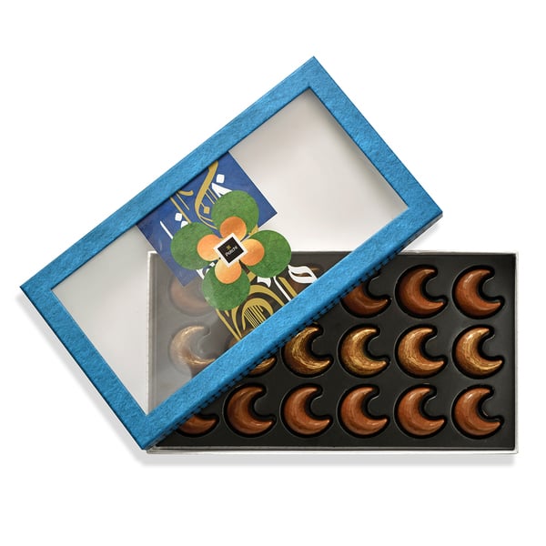 Box Of 18 Pieces Chocolate Moons; Eid Gift
