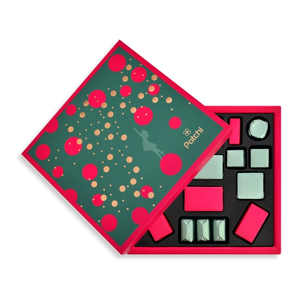 Coffret Christmas Balloons, Cadeau Noël Chocolats Assortis, 25 pièces