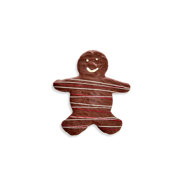 50g Chocolate Coated Gingerbread Boy Cookie