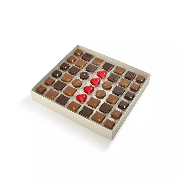 Box Of 84 Pieces, Unwrapped Chocolate