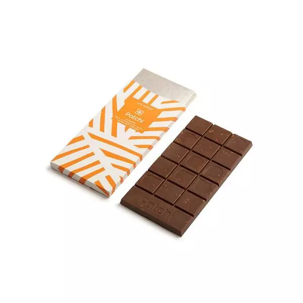Milk Chocolate Bar With Hazelnut Pieces, Audace, 100g