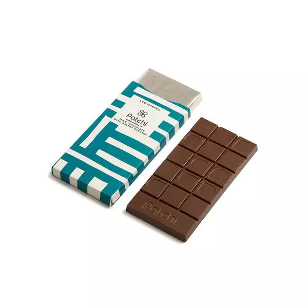 Milk Chocolate Bar With Salted Caramel, Caramelo, 50g  