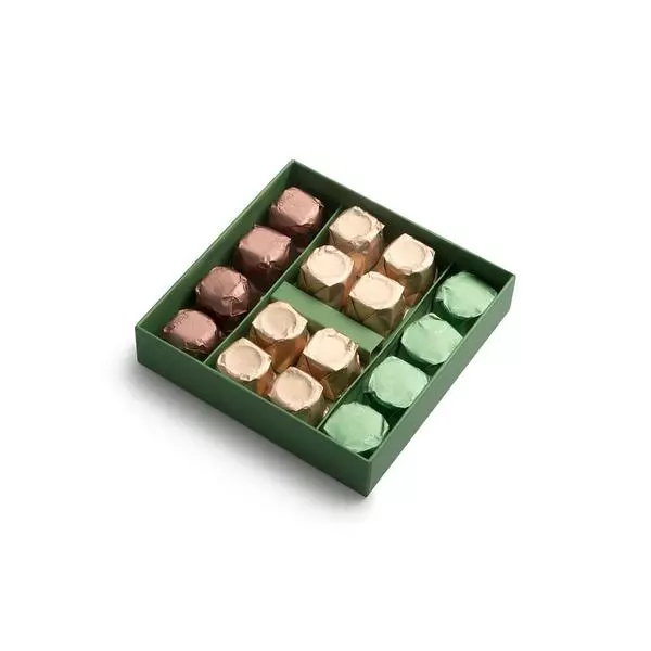 Box of 16 Pieces of Chocolate with Crispy Fillings, Deli'Crunch